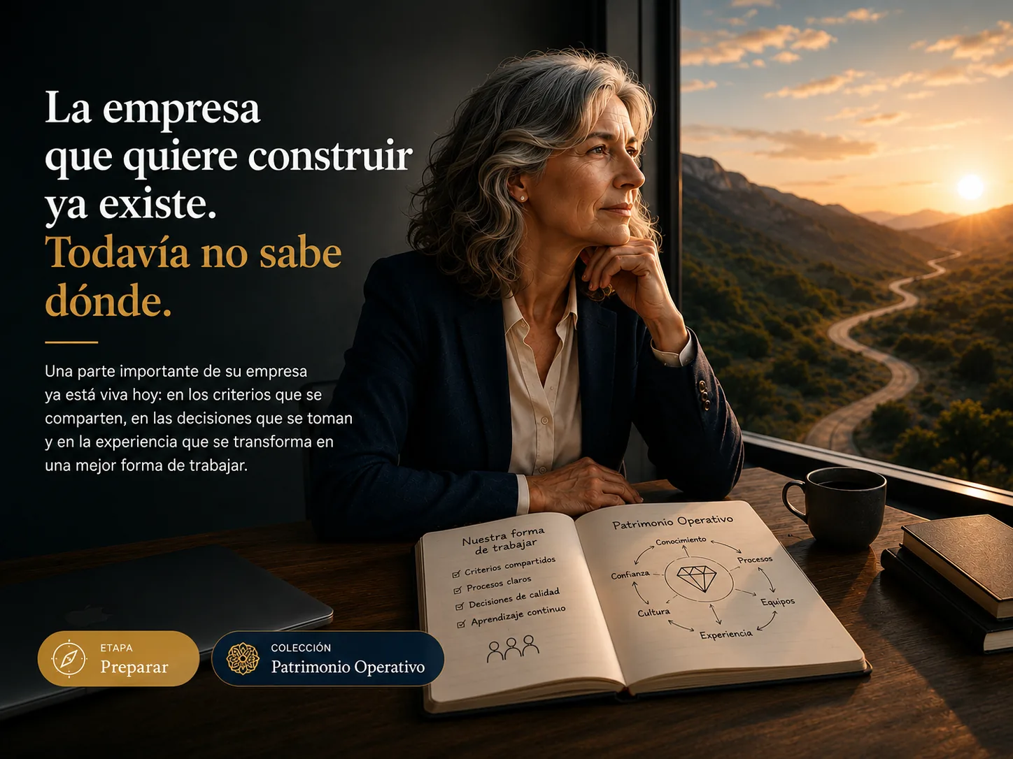 La empresa que quiere construir ya existe, pero todavía está escondida en la actual