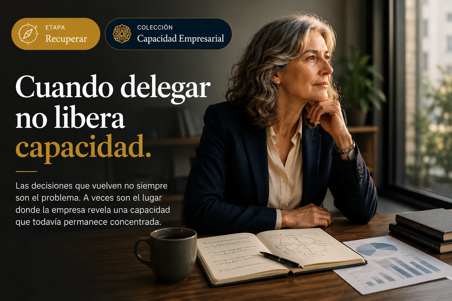 Cuando delegar no libera capacidad: las decisiones siempre encuentran el camino de regreso